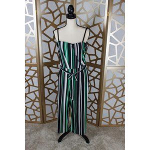 INC Womens Paneled Strapless Jumpsuit